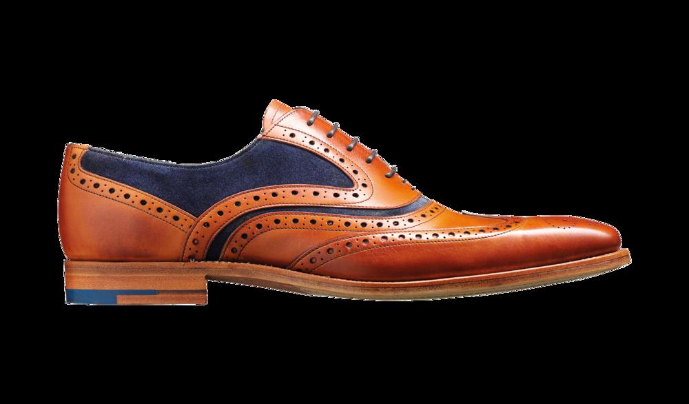 Barker Mcclean Cedar Calf blue Suede Lanigan Hulme