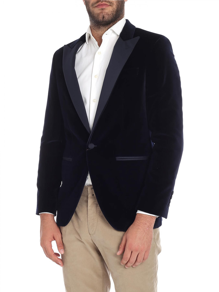 Hackett velvet 2025 dinner jacket