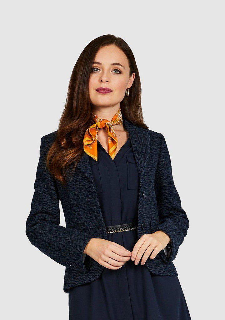Harris Tweed Tammy Hacking Jacket Navy – Lanigan & Hulme